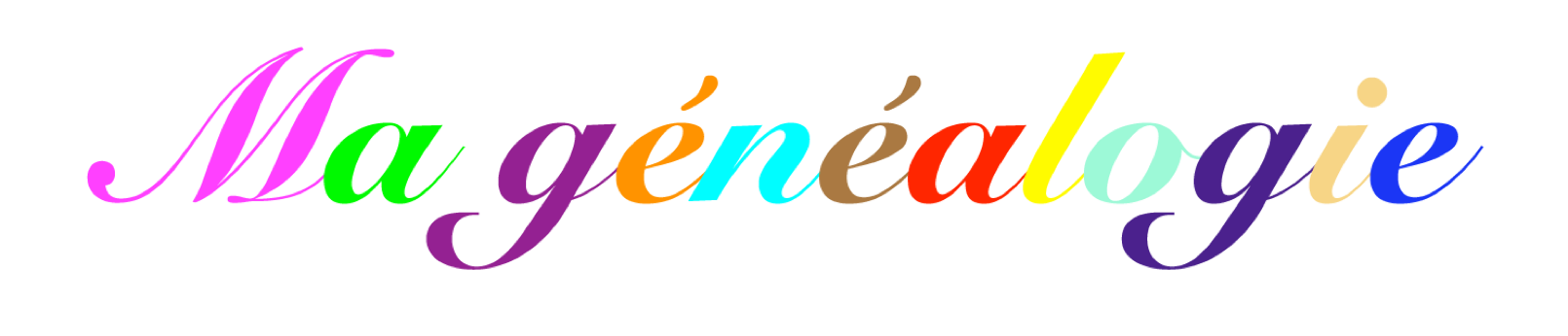 La g&eacute;n&eacute;alogie